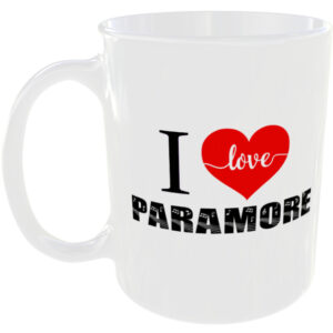 I Love Paramore - Music Mug