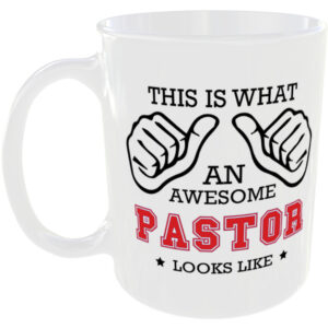 This is what an awesome Pastor looks like - gift mug