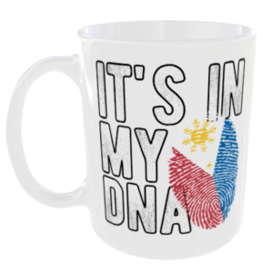 Philippines - It's in my DNA Flag - Finger Print Mug