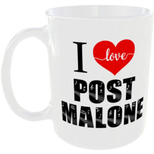 I Love Post Malone - Music Mug