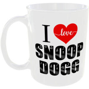 I Love Snoop Dogg - Music Mug