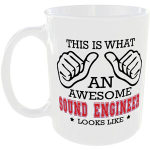 This is what an awesome Sound Engineer looks like - gift mug