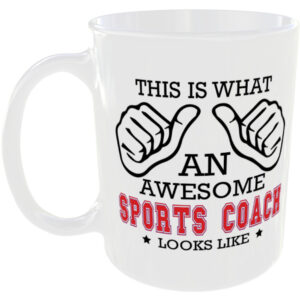 This is what an awesome Sports Coach looks like - gift mug