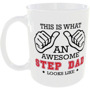 This is what an awesome Step Dad looks like - gift mug