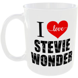 I Love Stevie Wonder - Music Mug