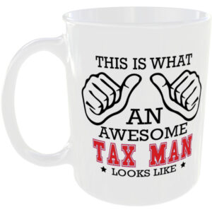 This is what an awesome Tax Man looks like - gift mug