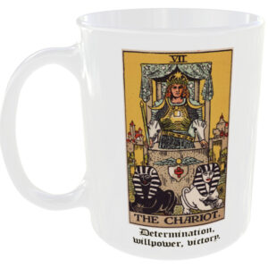 The Chariot Major Acana Tarot Card Mug