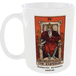 The Emperor Major Acana Tarot Card Mug