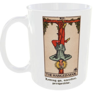 The Hanged Man Major Acana Tarot Card Mug