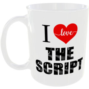 I Love The Script - Music Mug