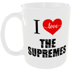I Love The Supremes - Music Mug