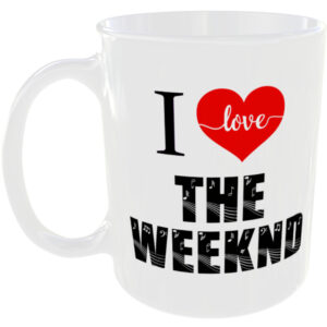 I Love The Weeknd - Music Mug