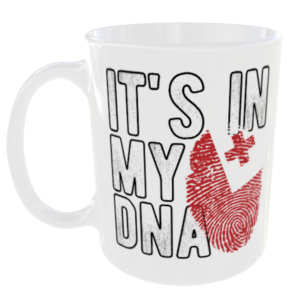 Tonga - It's in my DNA Flag - Finger Print Mug