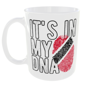 Trinidad and Tobago - It's in my DNA Flag - Finger Print Mug