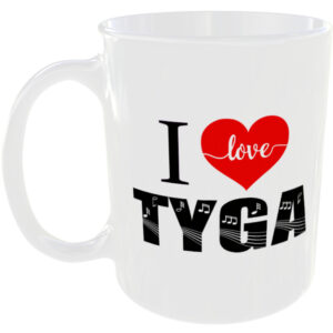 I Love Tyga - Music Mug
