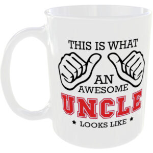 This is what an awesome Uncle looks like - gift mug