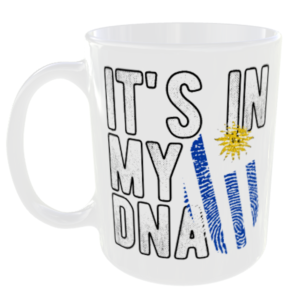 Uruguay - It's in my DNA Flag - Finger Print Mug