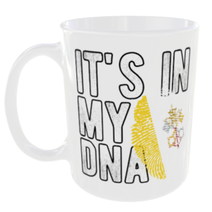 Vatican City - It's in my DNA Flag - Finger Print Mug