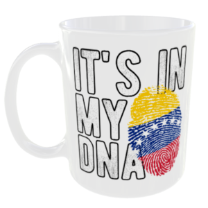 Venezuela - It's in my DNA Flag - Finger Print Mug