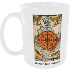 Wheel of Fortune Major Acana Tarot Card Mug