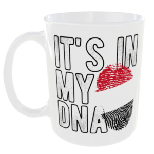 Yemen - It's in my DNA Flag - Finger Print Mug