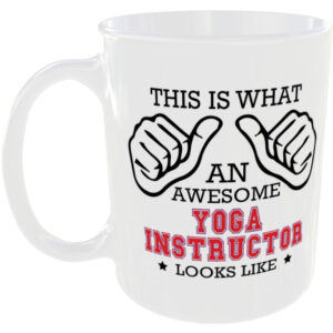 This is what an awesome Yoga Instructor looks like - gift mug