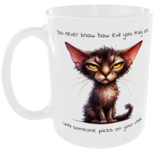 Evil picks on your child - Funny Mug