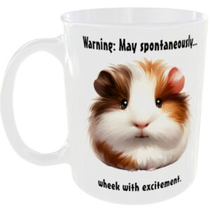 Warning: May Spontaneously Wheek - Guinea Pig Mug