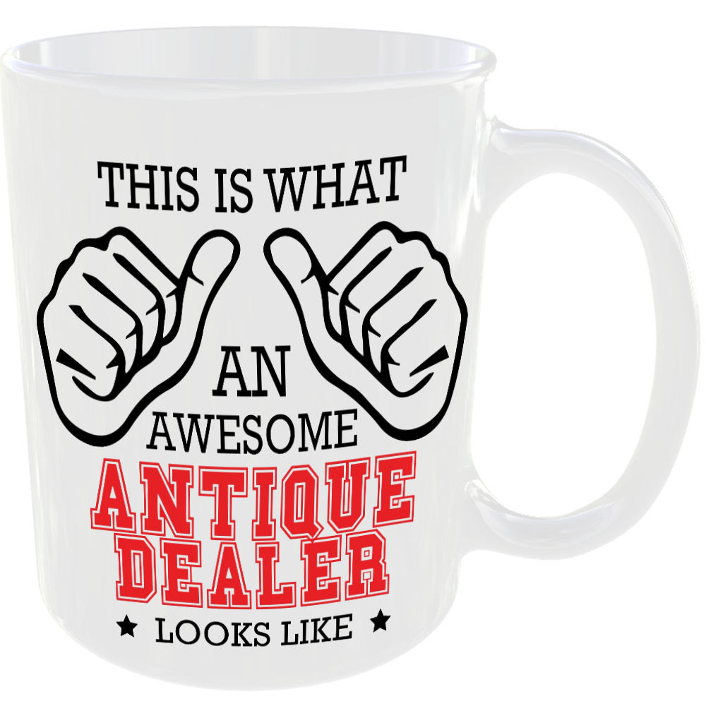 This is what an awesome Antique Dealer looks like - gift mug - Image 2
