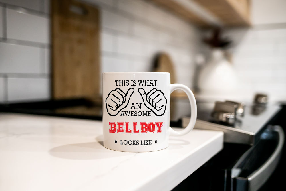 This is what an awesome Bellboy looks like - gift mug - Image 3