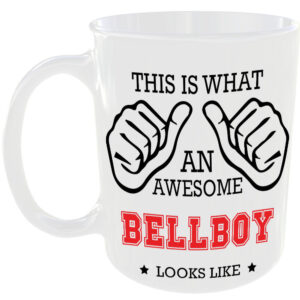 This is what an awesome Bellboy looks like - gift mug
