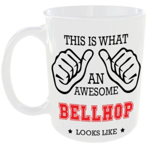 This is what an awesome Bellhop looks like - gift mug