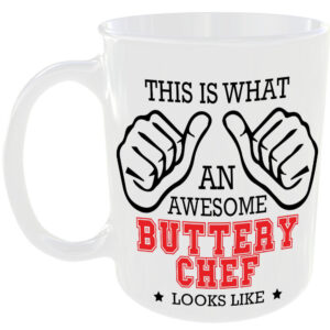 This is what an awesome Buttery Chef looks like - gift mug