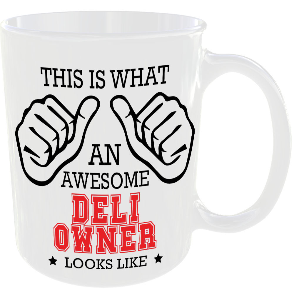 This is what an awesome Deli Owner looks like - gift mug - Image 2