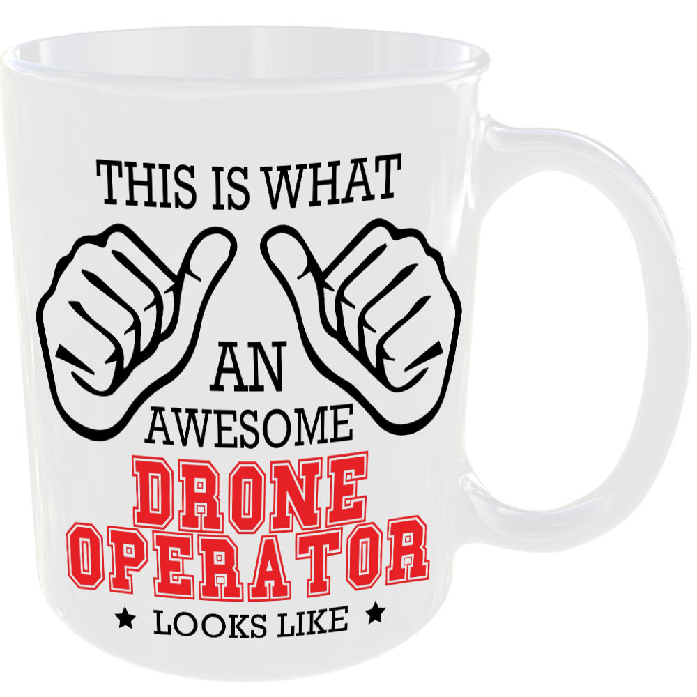 This is what an awesome Drone Operator looks like - gift mug - Image 2
