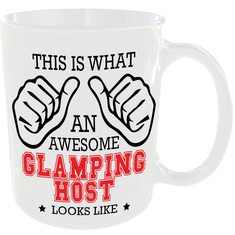 This is what an awesome Glamping Host looks like - gift mug - Image 2