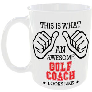 This is what an awesome Golf Coach looks like - gift mug