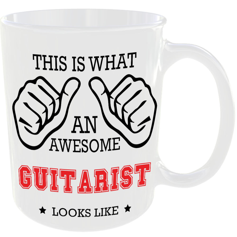This is what an awesome Guitarist looks like - gift mug - Image 2