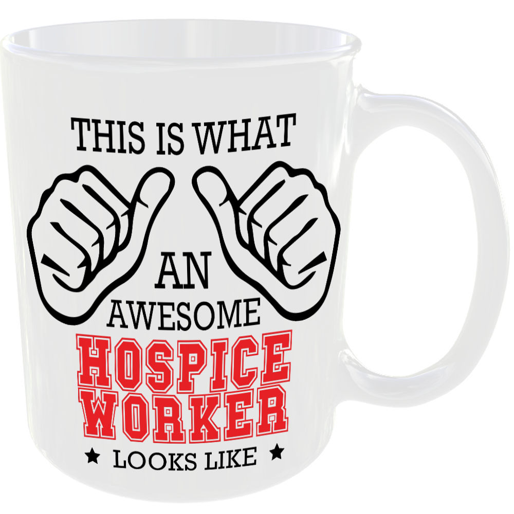 This is what an awesome Hospice Worker looks like - gift mug - Image 2
