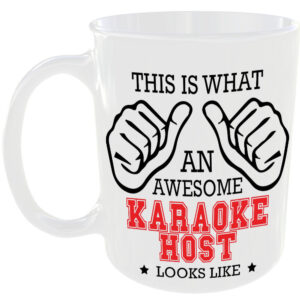 This is what an awesome Karaoke Host looks like - gift mug