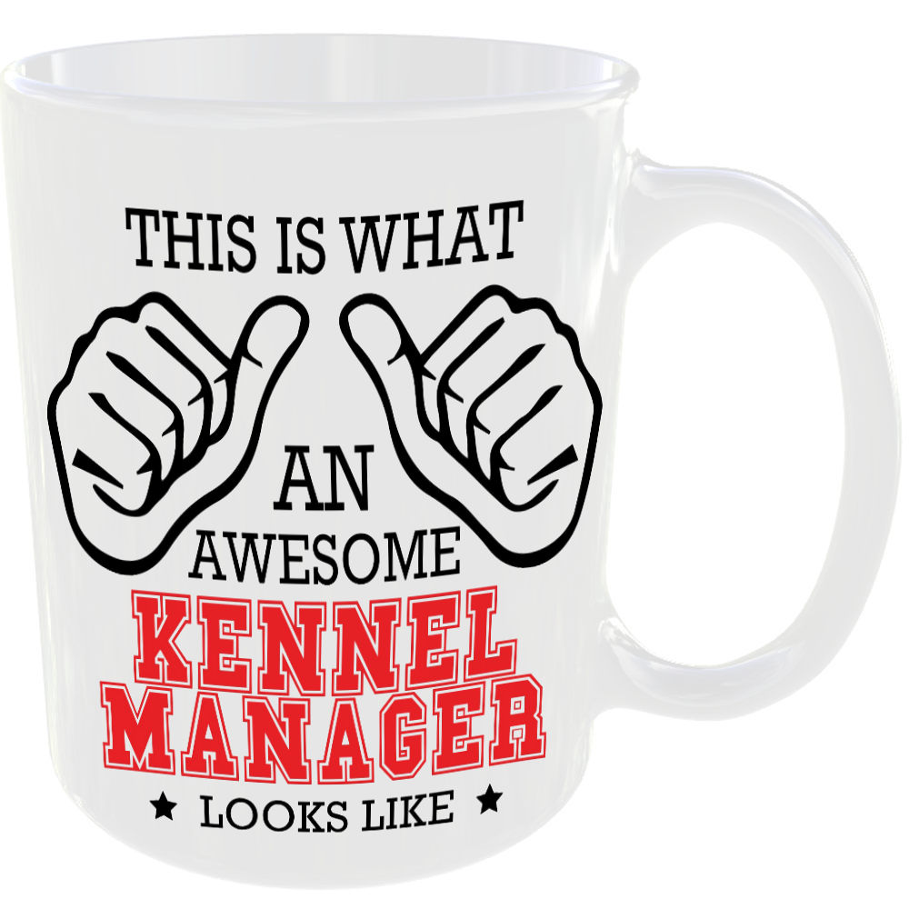 This is what an awesome Kennel Manager looks like - gift mug - Image 2