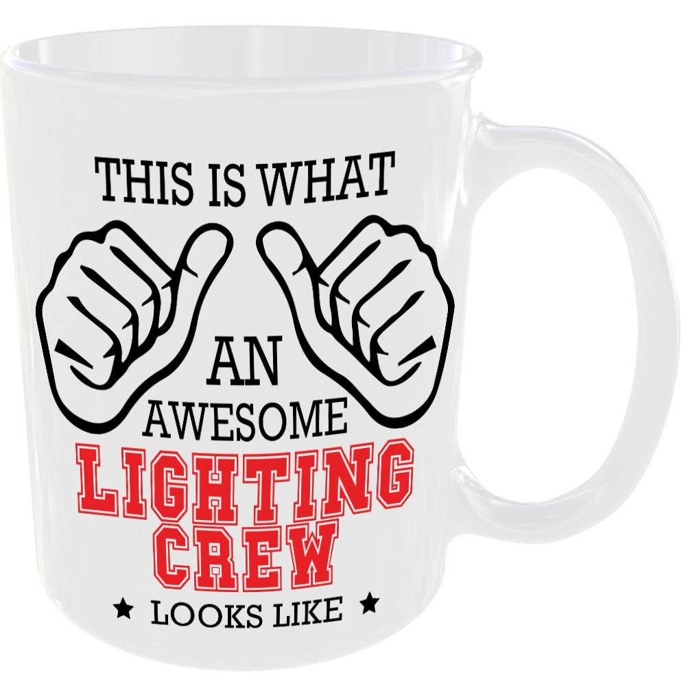 This is what an awesome Lighting Crew looks like - gift mug - Image 2