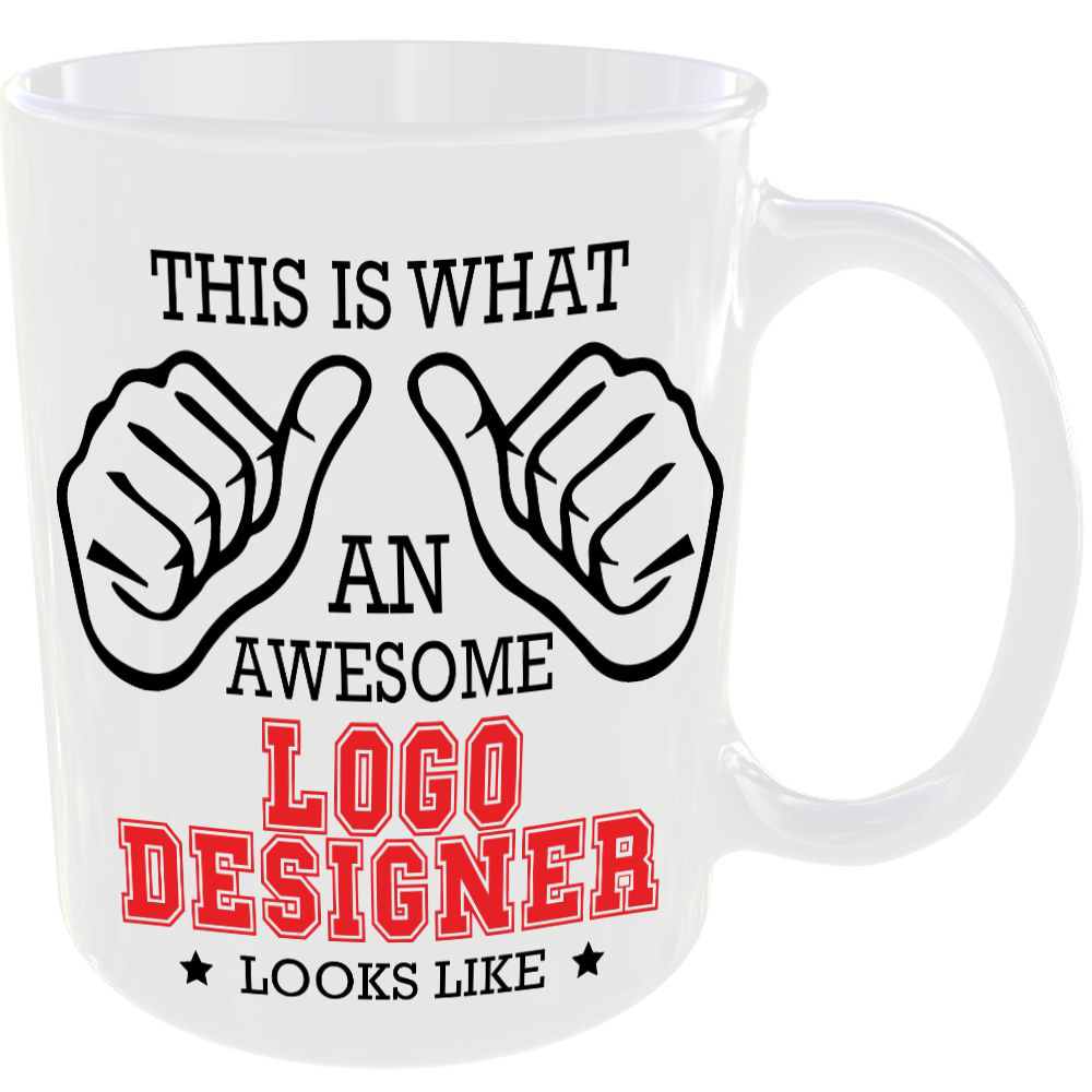 This is what an awesome Logo Designer looks like - gift mug - Image 2