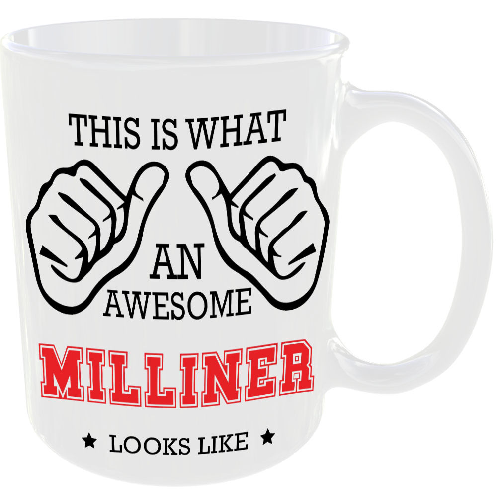 This is what an awesome Milliner looks like - gift mug - Image 2