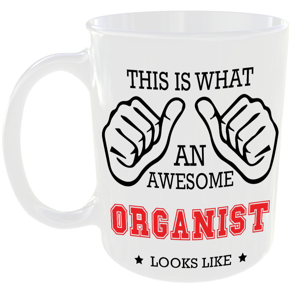 This is what an awesome Organist looks like - gift mug