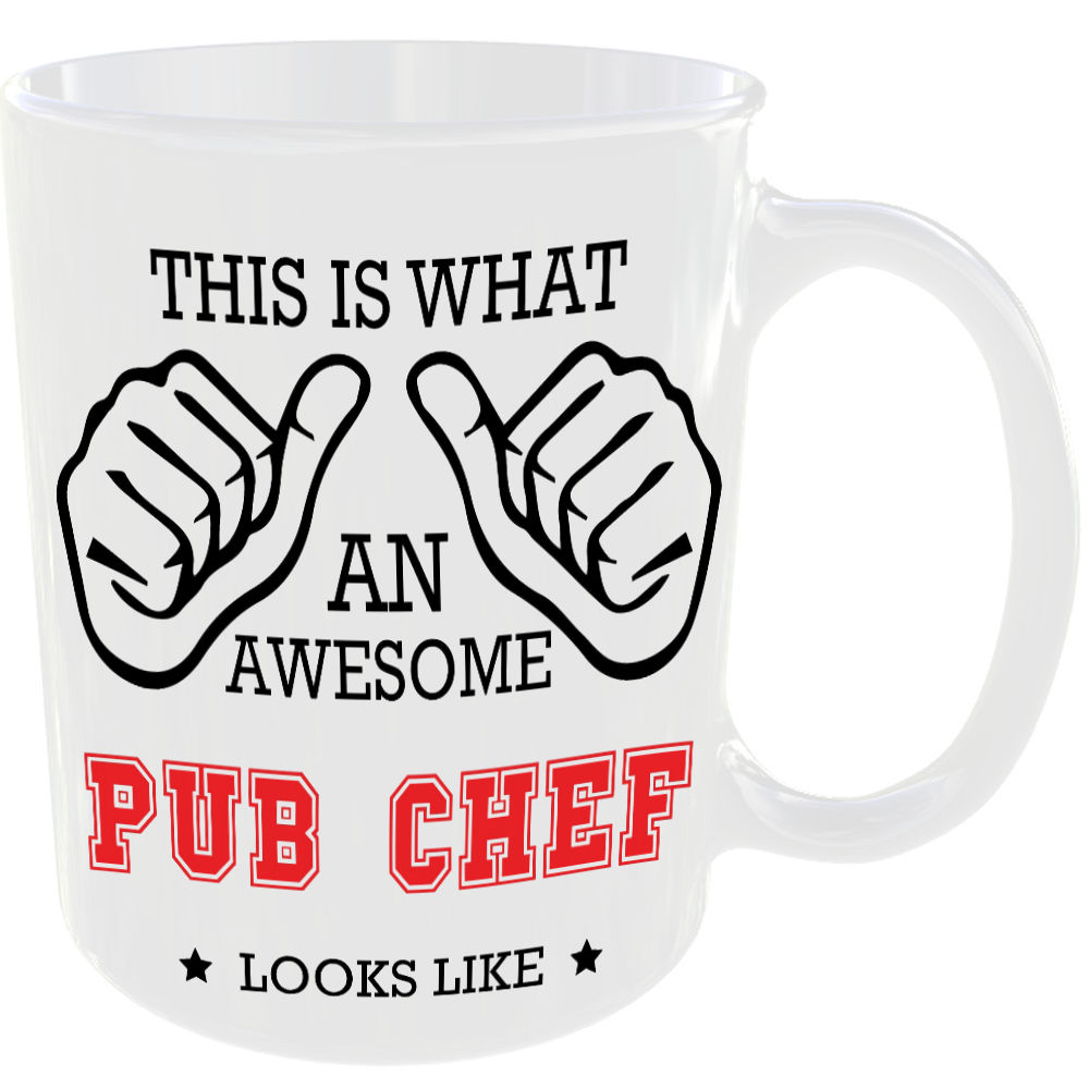 This is what an awesome Pub Chef looks like - gift mug - Image 2