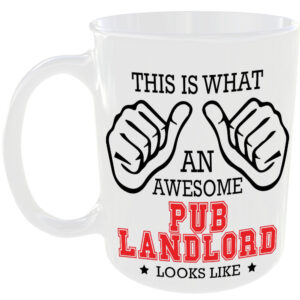 This is what an awesome Pub Landlord looks like - gift mug