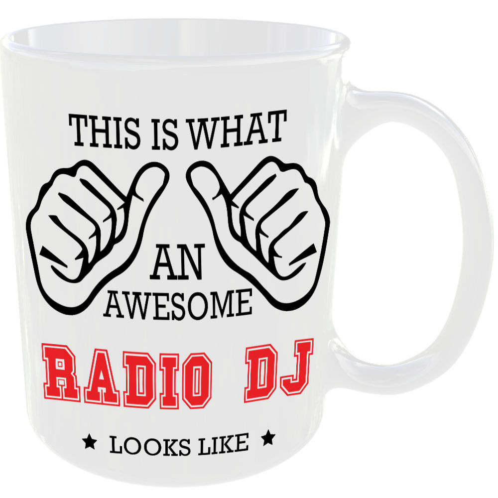 This is what an awesome Radio DJ looks like - gift mug - Image 2