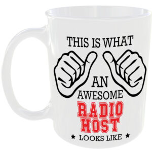 This is what an awesome Radio Host looks like - gift mug