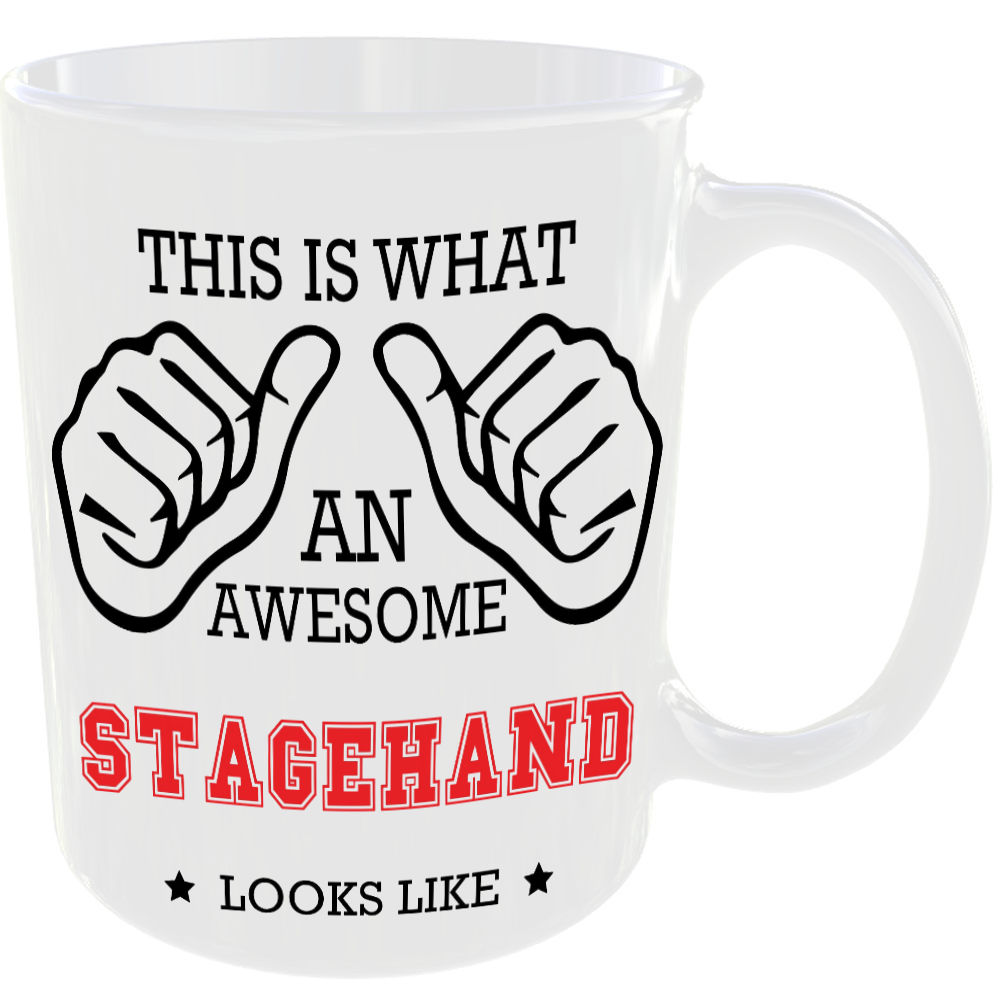 This is what an awesome Stagehand looks like - gift mug - Image 2